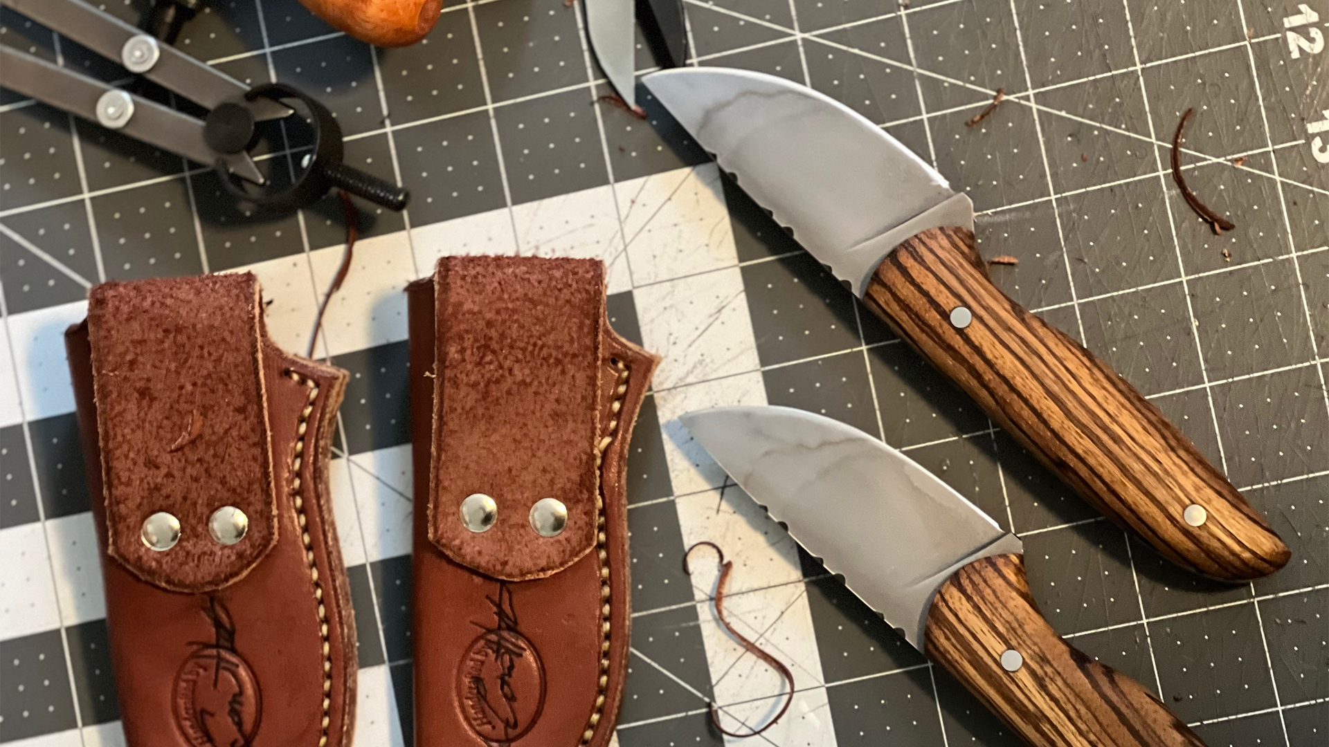 Handcrafted and field tested knives, leatherwork, bushcraft gear.